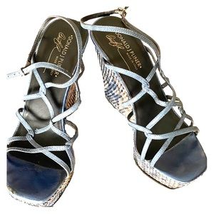 Donald Pliner Strappy Wedges